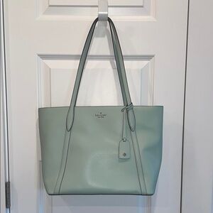 Kate Spade Light Green Tote Bag